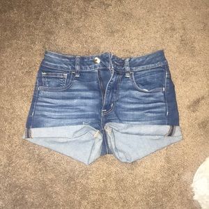 High rise AE shorts